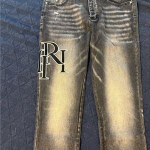 Grey designer Amiri jeans New With Tags Slim Fit Size 36